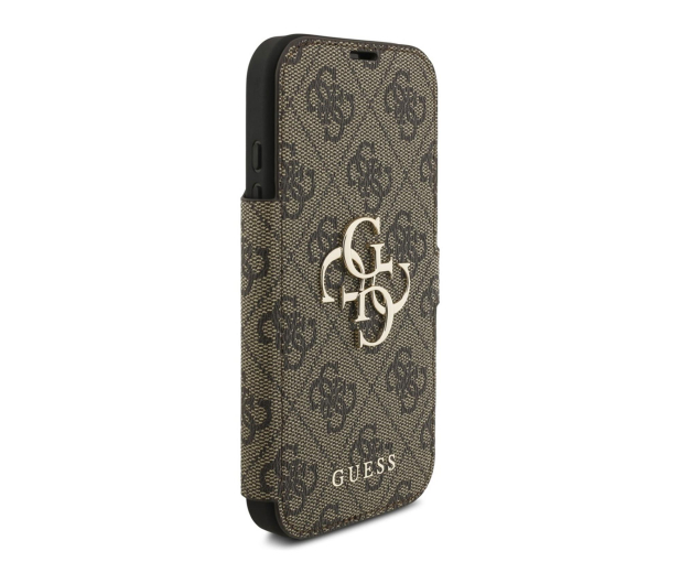 Guess Book 4G Metal Logo do iPhone 17 Pro brązowy - 1365517 - zdjęcie 2
